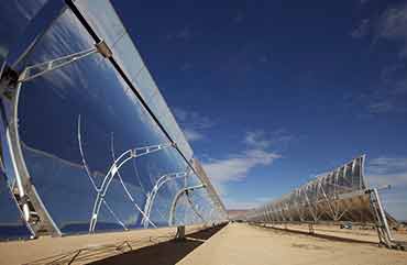 CSP Parabolik Ayna Güneş Enerji Sistemleri