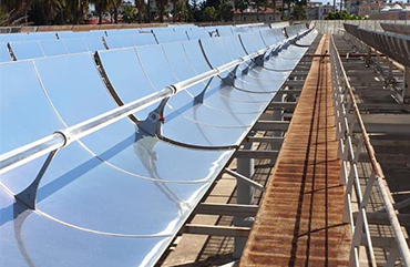 CSP Parabolik Ayna Güneş Enerji Sistemleri