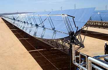 CSP Parabolik Ayna Güneş Enerji Sistemleri